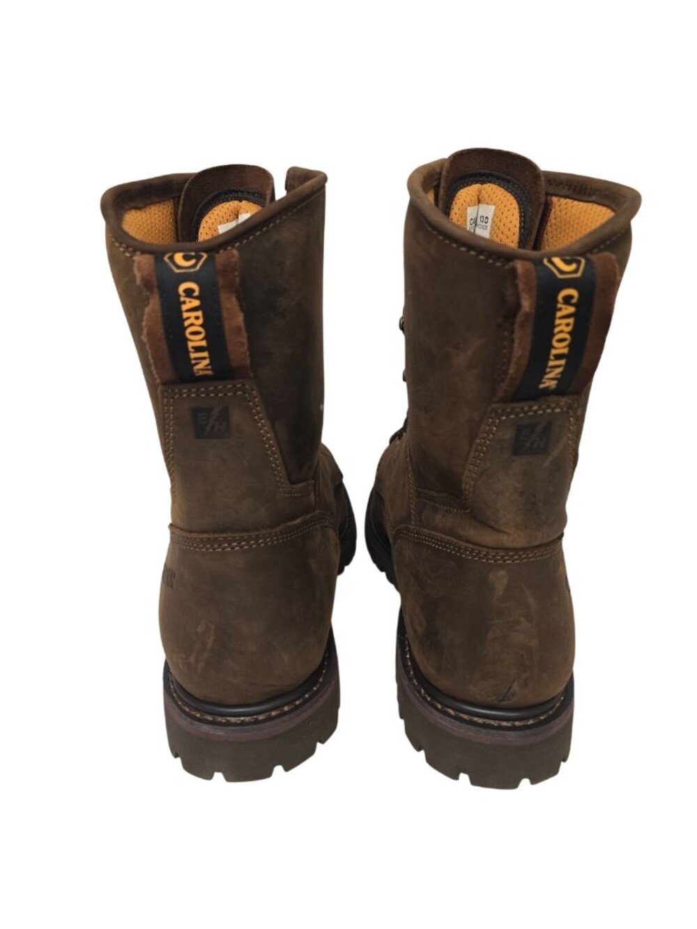Carolina Men's CA8028 8" 28 Series Soft Toe Waterproof Work Boot Brown Size 13D - Picture 3 of 7